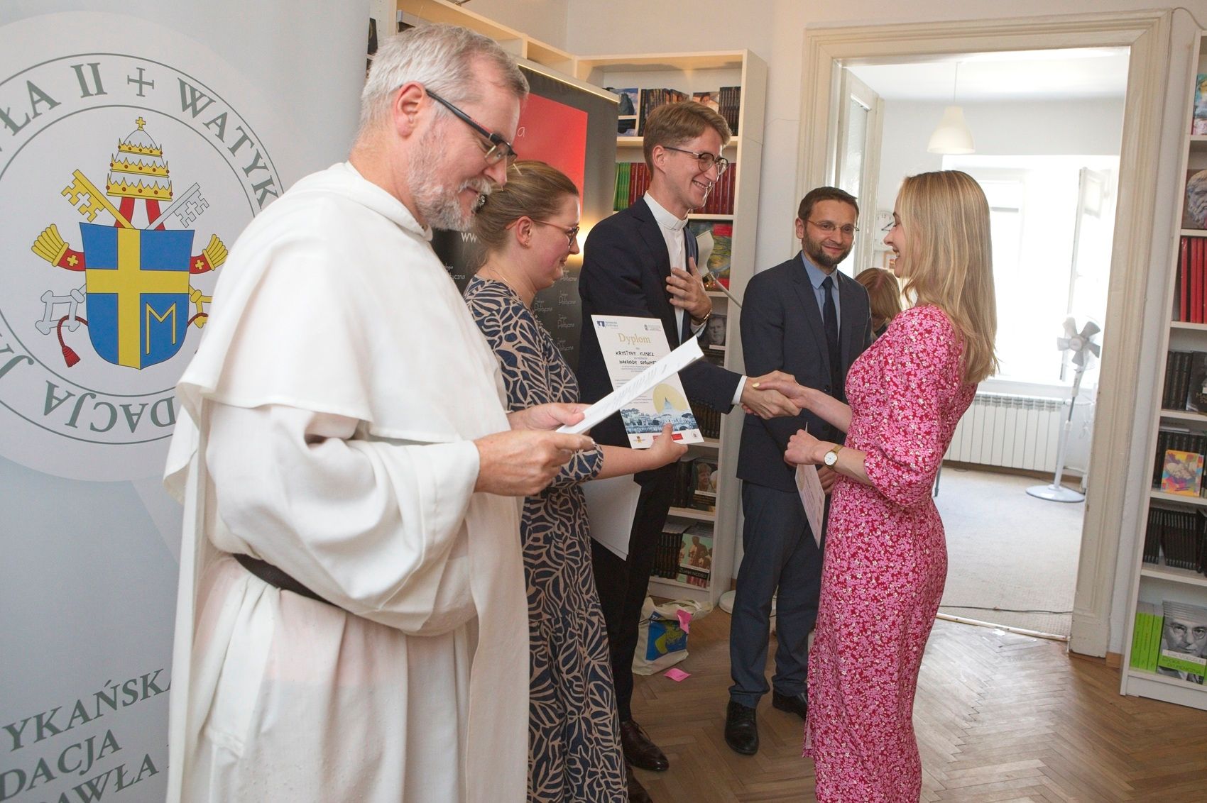 Wsparcie programu JP2 Studies na Papieskim Uniwersytecie Św. Tomasza z Akwinu w Rzymie (Angelicum)